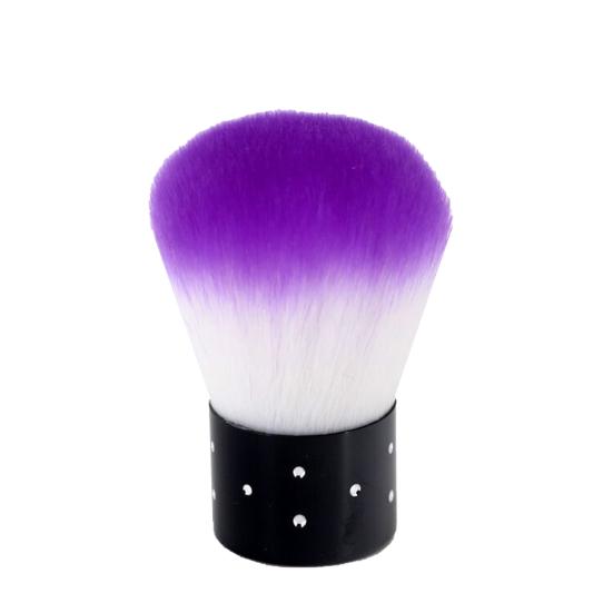 

Manicure Brush Professional Nail Accessories Brush for Dust Removing Nail Nylon Multipurpose Household фиолетовый