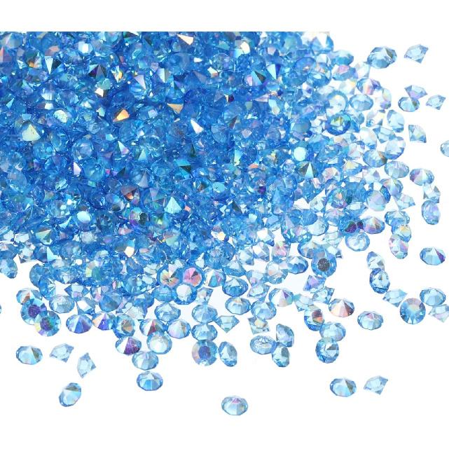 PATIKIL 14000Pcs Wedding Table Scatter Confetti Crystals 3mm Acrylic Diamonds Vase Fillers Gems for Table Centerpiece Decorations Bridal Shower