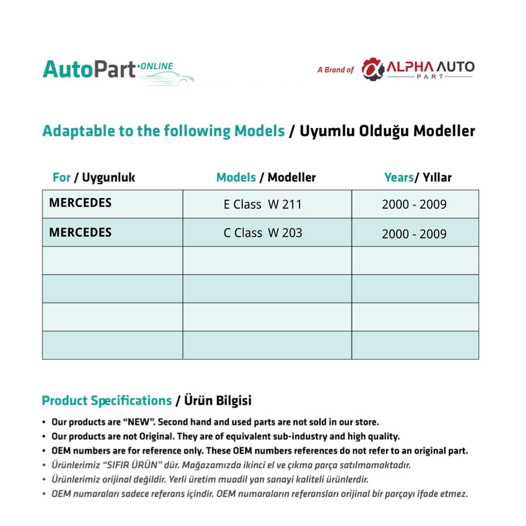 Front Left Sunroof Sunshade Curtain Foot for Mercedes E Class W203