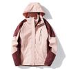 3-in-1 Waterproof Windproof Outdoor Jacket Men Women With Removable Fleece Liner Winter Hiking Climbing Coat