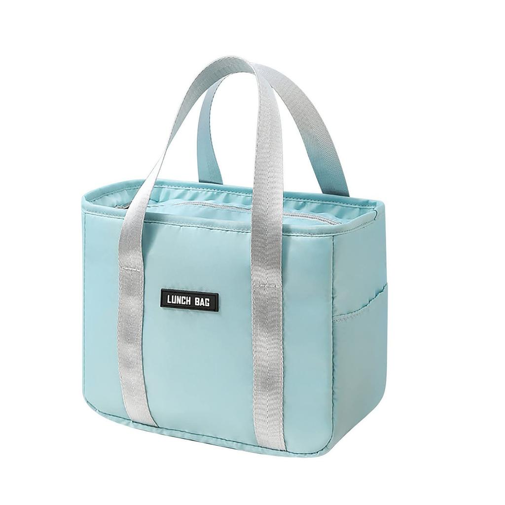 Lunch Box, Large Capacity Thermal Bag, Food Delivery Storage Container For Cooler Travel Picnic Pouch