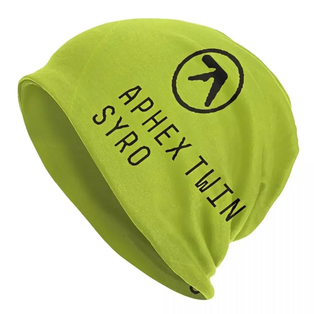 Aphex Twin Logo Mützen Hip Hop Ski Mützen Mützen Hüte Unisex Sommer Doppeltnutzbare Kappen