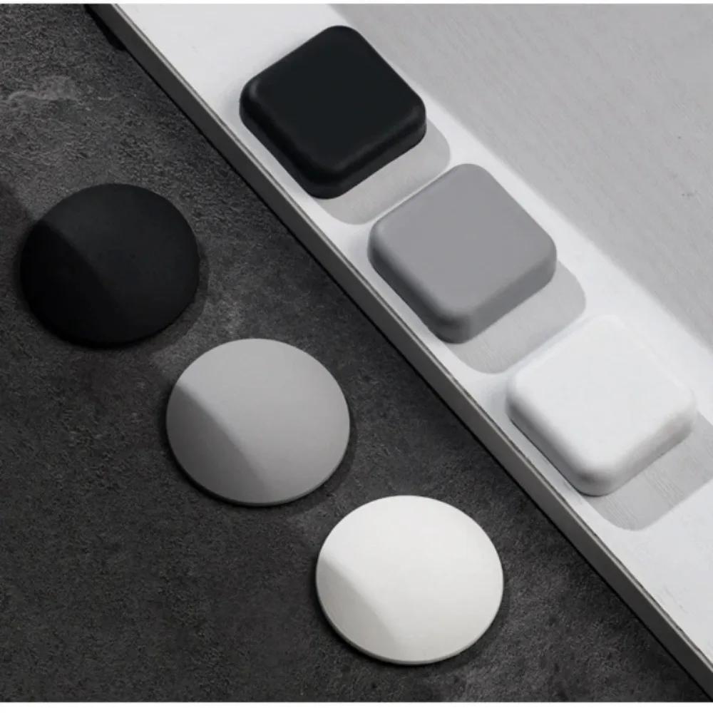 Doorstop Door Stopper Anti-collision Silica Gel Handle Home Garden Self-adhesive Backpack Mute Shoulder Bag Shockproof Wallet