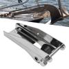 Boat Anchor Roller Stainless Steel 200mm Polished Bow Roller Holder for Yacht Trailer Marine with Spring Pin