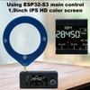 SI4732 0.5-108 МГц Портативне радіо LSB USB AM FM Кишенькове міні-радіо 1,9-дюймовий IPS-екран FM/AM Радіо HF SW MW VHF Радіо