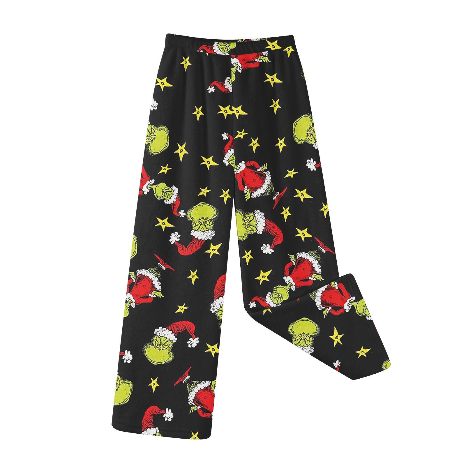 

Детские зимние брюки Длинные брюки с принтом 160 чёрный