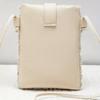 Women's Woven Pattern Crossbody Bag, Fashion Printed Mobile Phone Shoulder Bag, Lightweight Daily Handbag