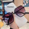 Large Retro Polarized Sunglasses: UV Protection, Korean Style for Men & Women