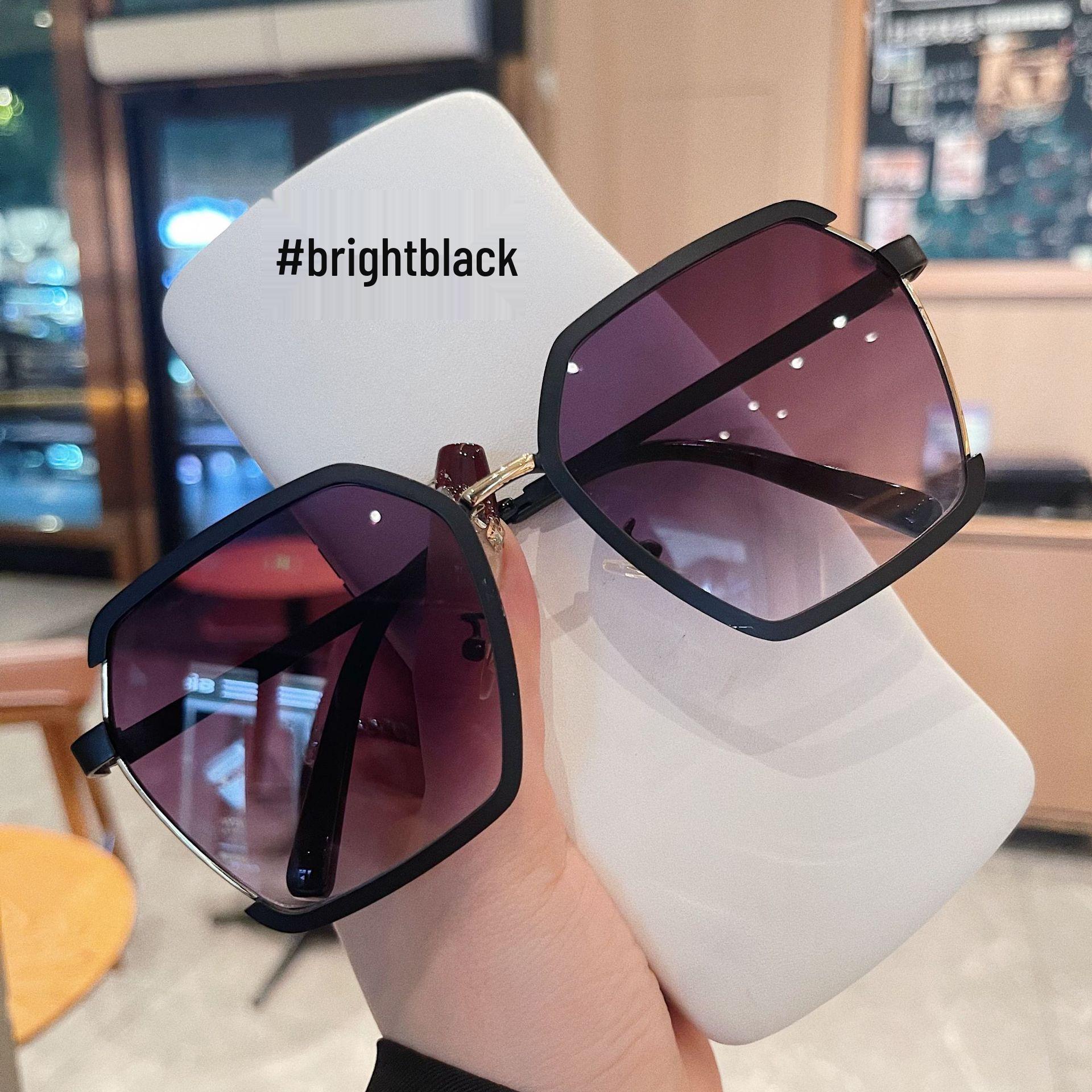 

Большие Ретро Поляризованные Солнцезащитные Очки: Защита от УФ-лучей, Корейский стиль для мужчин и женщин