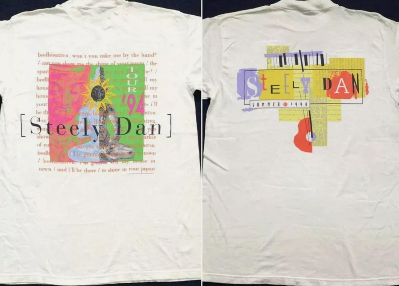 Steely Dan 1994 Bodhisattva Tour T-Shirt Steely Dan T-Shirt XL
