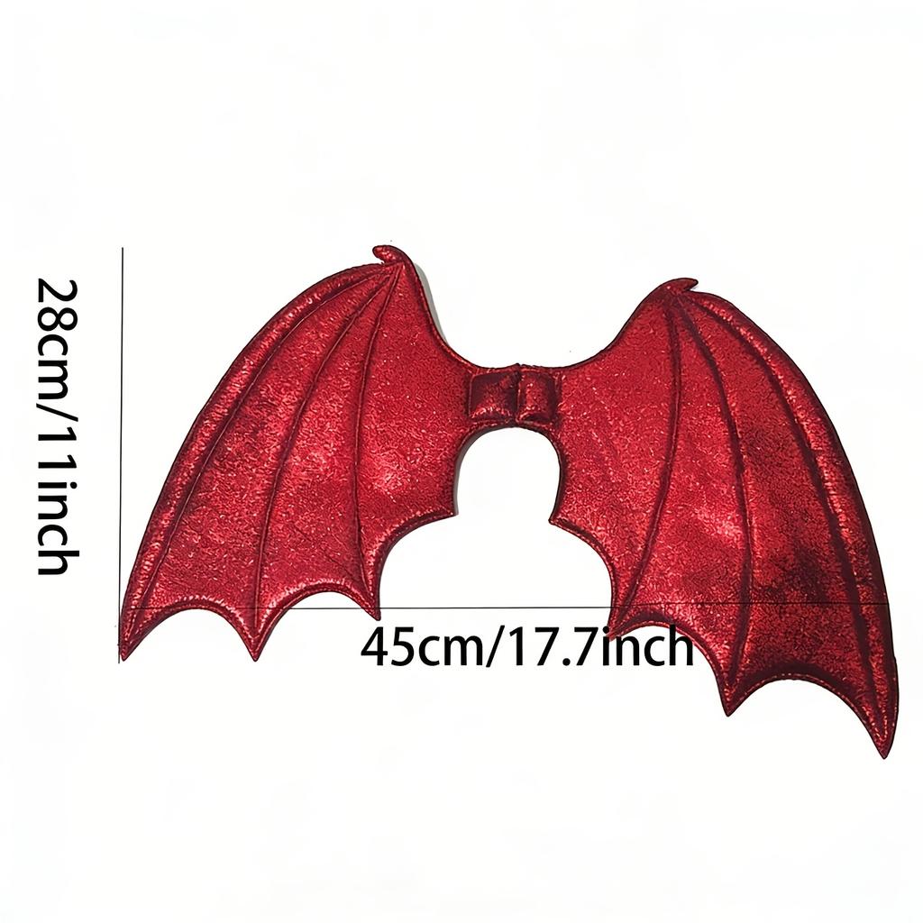 1Pc Pet Costume With Adjustable Dragon Wings For Cats And Small Dogs, Perfect For Daily Pet Dressing Up, An Excellent Choice For Halloween Outfits
