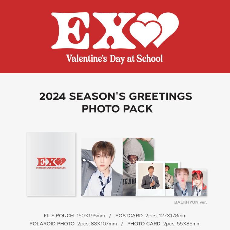 

Оформите предзаказ SMTOWN 2024 Season s Greetings Photo Pack EXO ver.