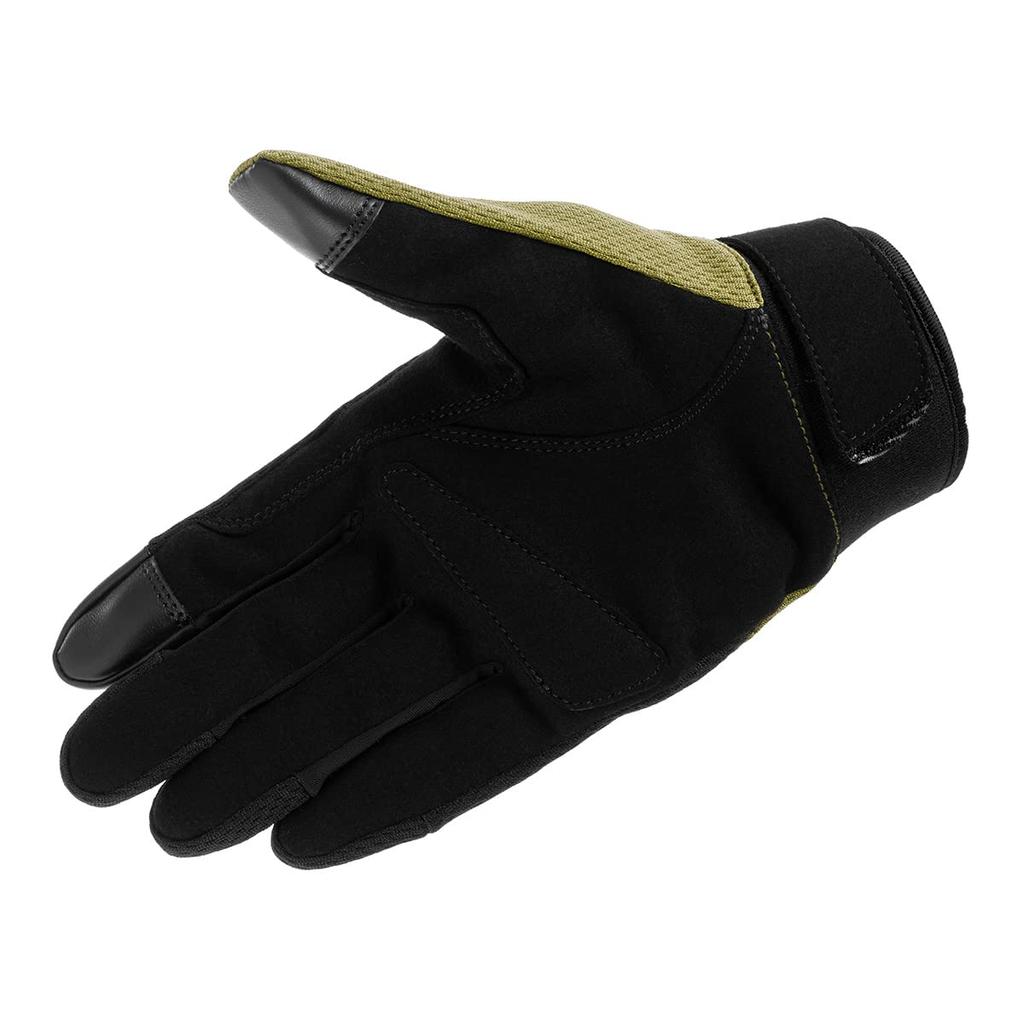 Komine GK-261 Motorcycle Riding Mesh Gloves GT Olive 2XL