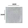 Non-Stick Steel Wool Dishcloth & Dual-Sided Cleaning Brush for Kitchenware