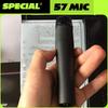New Professional 57 Instrument Noise Reduction Microphone Cardioid Dynamic Hand Mic Classic Vocal Stage Performance Guitar Studio Singing Home KTV Mic