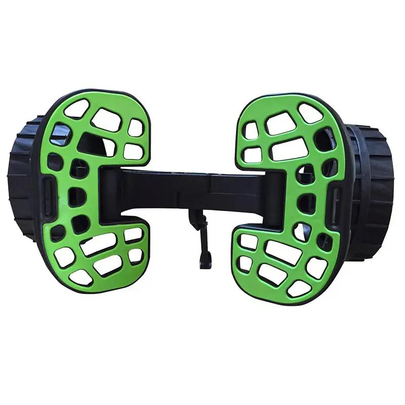 Kayak Trailer Detachable Beach Wheel 2-Wheel Canoe Boat Carrier Cart Plastic Single Beach Board For Kayak Cart Trolley 56 30 20cm