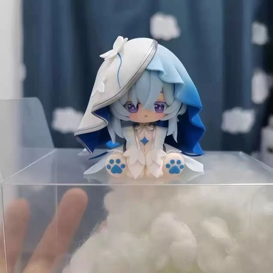 Aktivität Wuthering Waves Der Küstenwächter Cosplay Anime Q-Version Cartoon-Modell Ornament Desktop-Dekoration Weihnachtsgeschenk