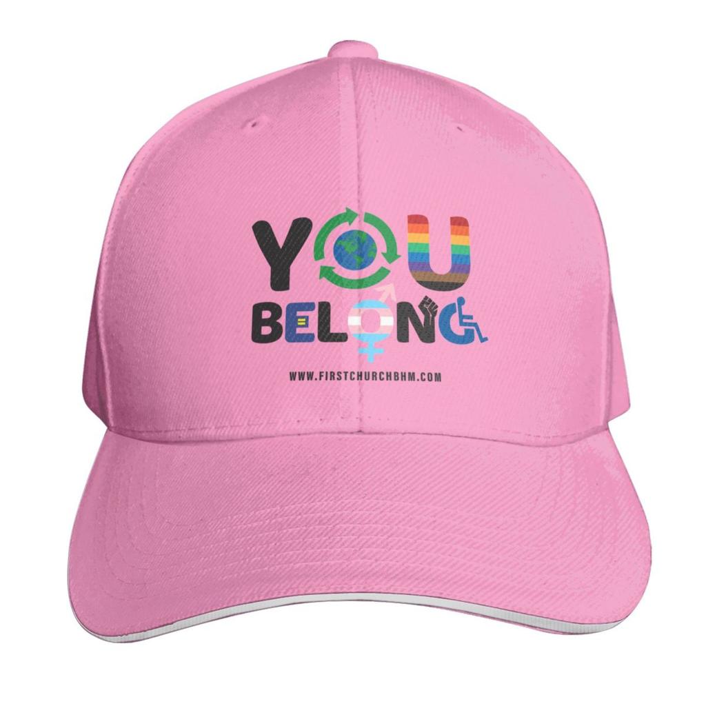 You Belong logo Baseball Cap dad hat Beach Outing Hat Unisex For The Sun Visor Trucker Hats For Unisex Womens