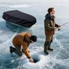 Sled Covers Waterproof Foldable Protector 60.24x24.02x8.27in Oxford Ice Fishing Accessories With Elastic Bands For Winter