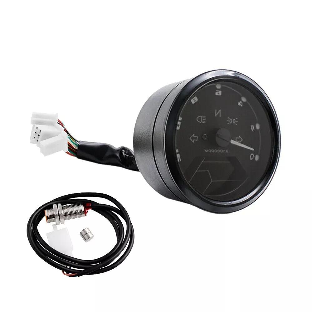Motorcycle Modification Instrument, Retro Modification Instrument Odometer, LCD Instrument Panel 1