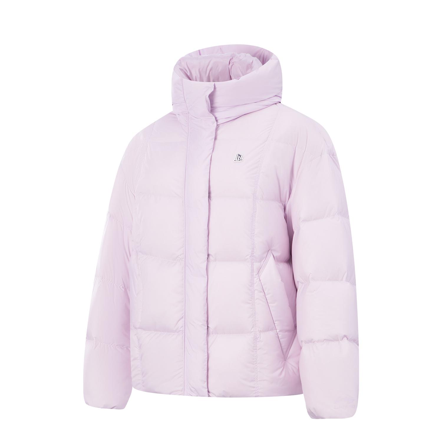 Li Ning Hot Pots Down Collection Down Jacket Women s Dusty Purple AYMV510-3 XS