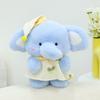 New eye-covering baby elephant plush toy cute elephant doll boys and girls children birthday gift sleeping doll