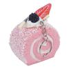 Anxiety Relief Fruit Cake Roll Squeezed Toy Super Soft Slow Rebound Fidget Toy  for Kids Adults