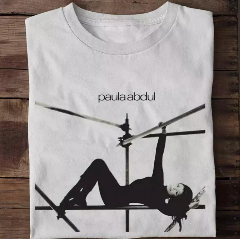 Paula Abdul 039;head over heels039; short sleeve White all size shirt Unisex T-Shirt S