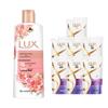 Lux Pink Cherry Blossom Scented Shower & Hair Care Set