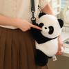 MyRytanda Panda Backpacks Cute Cartoon Animals Shoulder Bags Stuffed Red Panda Phone Bags Children School Bags Birthday Gifts