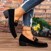 Fashion Fashion Leopard Women's Shoes 2024 Brand Slip-on Women's High Heels Print Daily Pumps Women High Quality Plus Size Heels Women