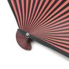 [KYOETSU] [Kyoetsu] Pure Silk Folding Fan, Plain, 2-Color Bamboo Black, 2-Piece Set (Folding Fan, Folding Fan Case), Women's (12)