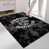Vintage Biker Wall Tapestry Carpet Suitable For All Seasons Living Room And Bedroom Mats Doormat Dormitory Decoration Bathroom Mat