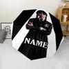 Personalized Name W-Wednesday Print Umbrella - Automatic Open/Close, Eight-Rib Durable Frame, Automatic Folding Umbrella