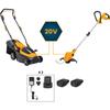 Pack tondeuse a batterie 20V 34cm de coupe + coupe-bordure a batterie 20V - STIGA - Collector 136e + GT100eSTIGA