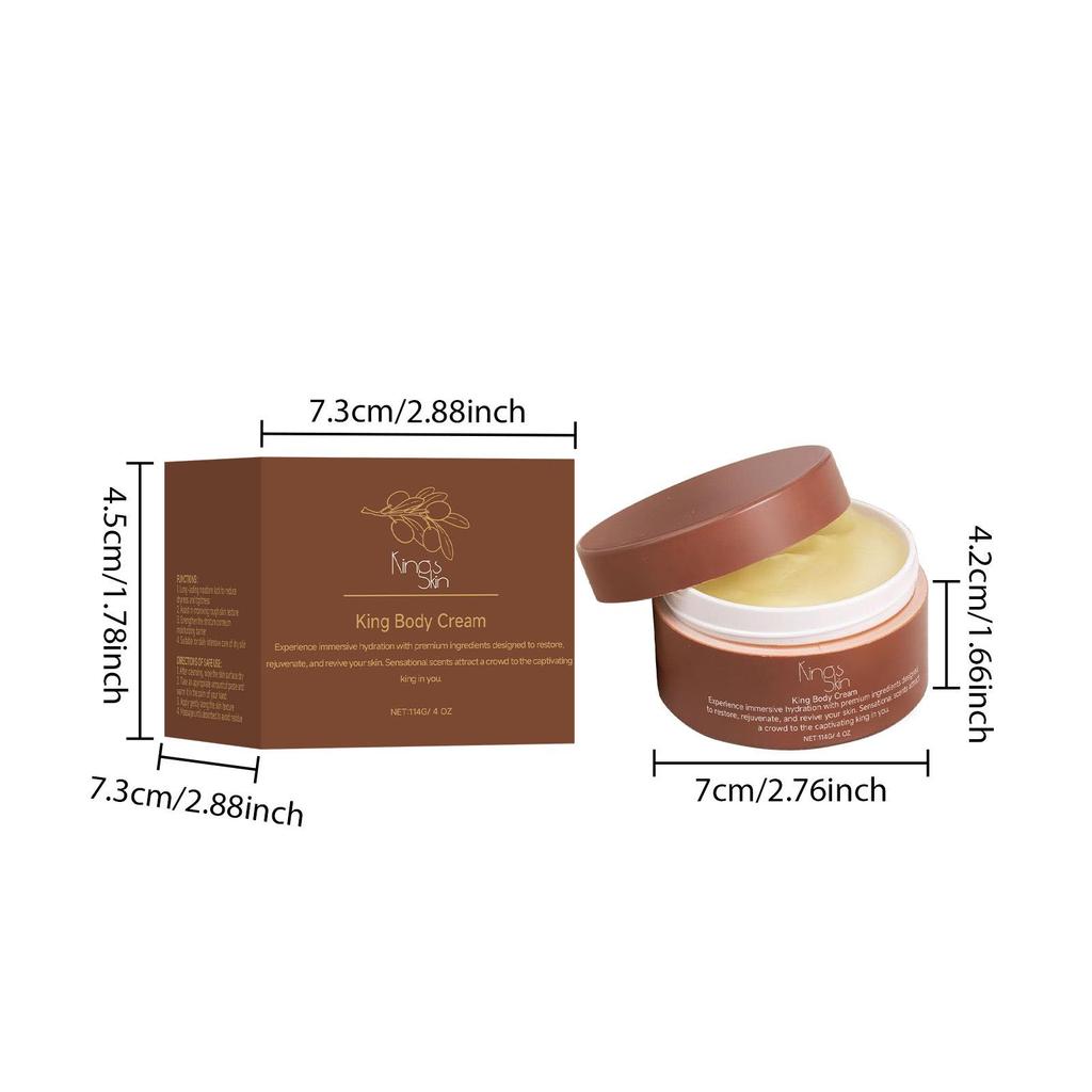 Shea Butter Moisturizing Body Cream: Hydrates, Refreshes & Smooths Dry Skin, Locks In Moisture for a Radiant Feel.