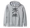 Water Sports Kiteboarding - But In My Mind I'm Kitesurfing. Zip-up Hoodie.