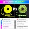 RGB LED Neon Strip Light Bluetooth Control Party Decoration Lamp IP67 Waterproof Lexible Ribbon Rope Light