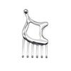 Metal Scalp Massage Comb Multifunctional Gua Sha Tool Relieves Fatigue Ideal for People Who Stay Up Late