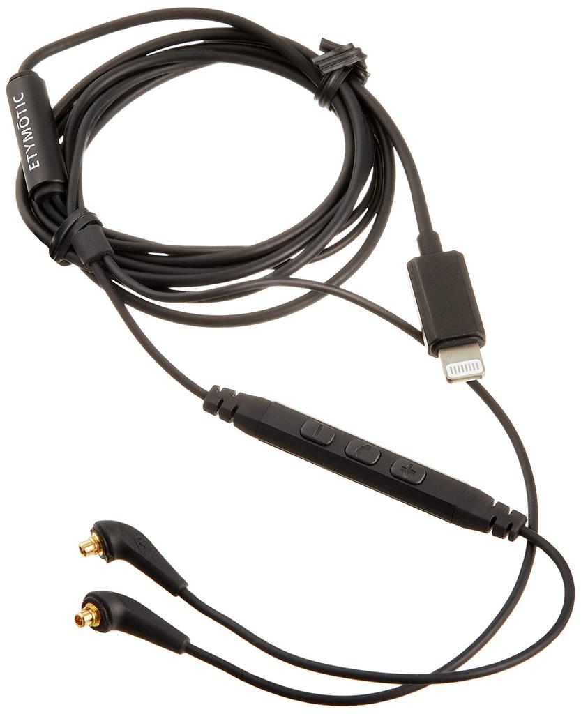 Etymotic ER Series Lightning-MMCX Connector Cable 1.3m