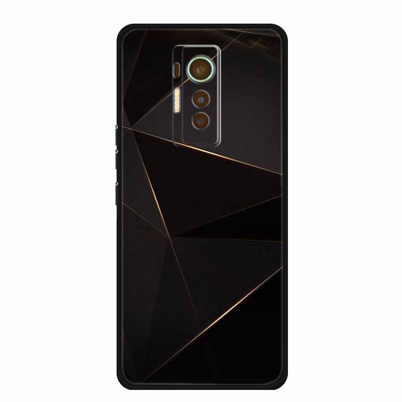 For Tecno Phantom X 2021 Case Luxury TPU Silicone Soft Cover Phone Cases for PhantomX 2021 AC8 Protection Cartoon Bumper Etui