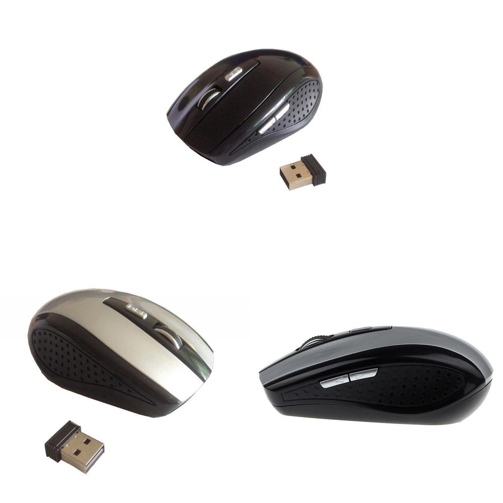 Sleek 2.4ghz Wireless Cordless Optical Scroll Dpi Mouse For Pc And Laptop Use