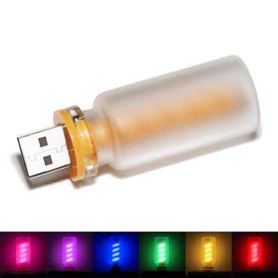 Frosted Glass USB Touch Control Car LED Light Atmosphere Light Bulb Incandescent Lamp LED Filament Bedroom Night Decoration