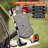 Bike Phone Mount Stand NonSlip Anti-Vibrations Universal Bike Handlebar Adjustable Phone Mount Clip Easily to Install