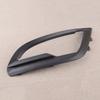 Car Front Left & Right Bumper Fog Light Cover Lamp Trim Bezel Black Fit for Ford EcoSport    2018 ABS Plastic