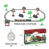 Classical Steam Train Toy - Electric Musical Railway with Lights, Ready Christmas Gift for Kids