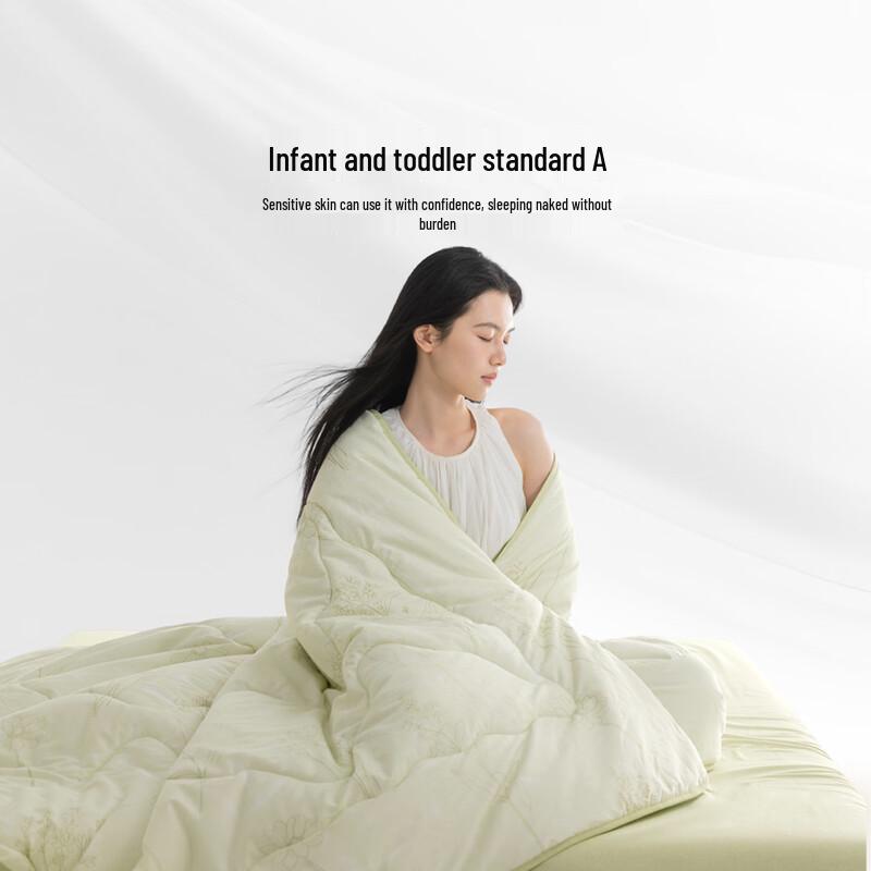 Luolai 100% Cotton Class A Washable Summer Comforter