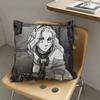 1pc S-Slay The Princess Pillow Case Fashion Square Pillowcase Bedroom Sofa Room Ins Decoration Leisure