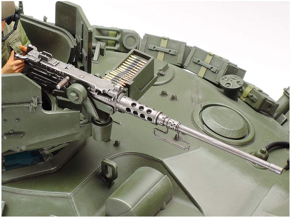 Seria Dużych Czołgów Tamiya 13 Czołg Powietrznodesantowy Armii M551 Sheridan Model do Eksponowania Model Plastikowy 36213 1/16 Nie. NAS.