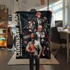 1 Stück Chainsaw Man Gemustert Flanelldecke Geeignet für Alle Jahreszeiten Für Heimdekoration Wärme Und Komfort Geschenke Feiertagsgeschenk